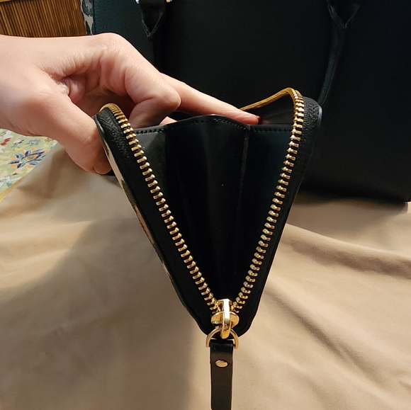 Kate Spade Leopard Print Bag + Wallet - Picture 7 of 8